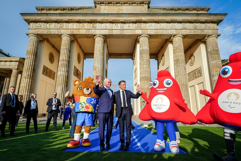 Tysklands president Frank-Walter Steinmeier og Frankrikes president Emmanuel Macron avviser påstander om at forholdet mellom landene er dårlig. Tysklands president Frank-Walter Steinmeier og Frankrikes president Emmanuel Macron avviser påstander om at forholdet mellom landene er dårlig. Foto: Kay Nietfeld / DPA / AP / NTB