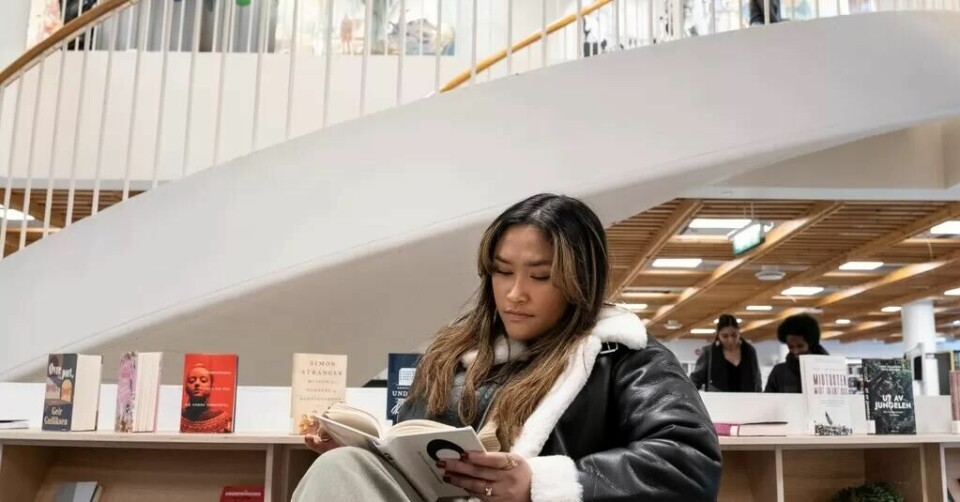 Trondheim folkebibliotek ble et fristed for Alquizar mens hun jobbet med å bli frisk. Her kunne hun fylle hodet med historier fra bøkene istedenfor urolige tanker. Trondheim folkebibliotek ble et fristed for Alquizar mens hun jobbet med å bli frisk. Her kunne hun fylle hodet med historier fra bøkene istedenfor urolige tanker.