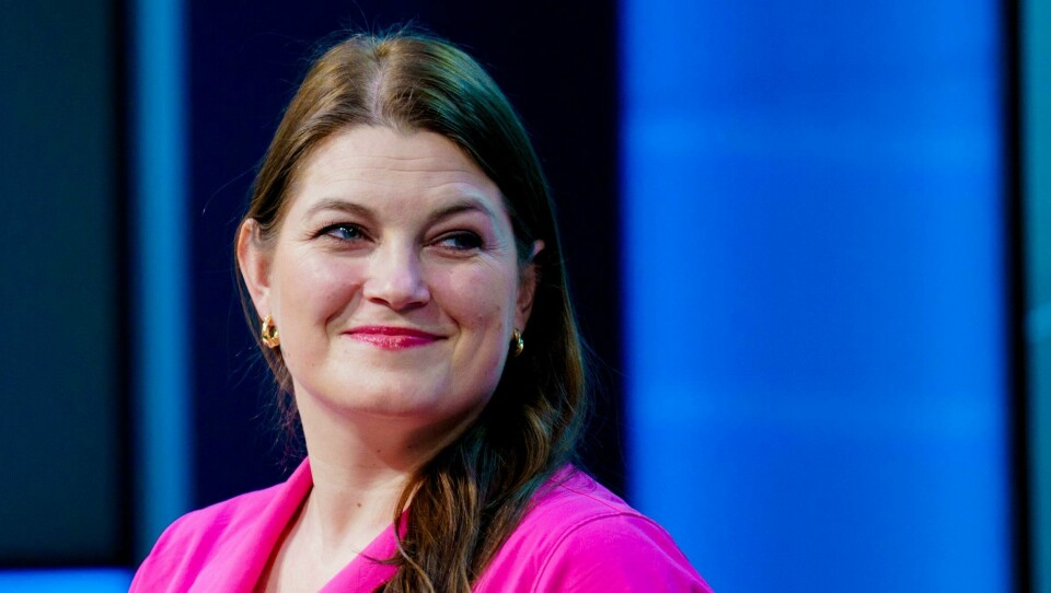 Næringsminister Cecilie Myrseth (Ap) synes dialog med skatteflyktningene er viktig. Cecilie Myrseth, næringsminister.