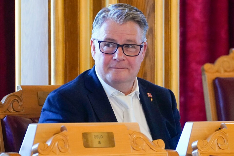 Per-Willy Amundsen (Frp) trekker seg som leder for justiskomiteen på Stortinget. Frps justistopp Per-Willy Amundsen sier norske politifolk bør rykke inn i Sverige dersom svenskene ber om det. Foto: Terje Pedersen / NTB