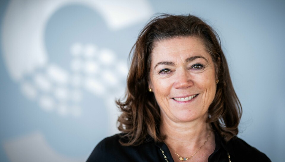 I februar annonserte Kristin Skogen Lund at hun kommer til å gå av som konsernsjef i Schibsted. Nå blir hun styreleder i Nordens største humanitære organisasjon, Flyktninghjelpen. I februar annonserte Kristin Skogen Lund at hun går av som konsernsjef i Schibsted. Nå blir hun styreleder i Nordens største humanitære organisasjon, Flyktninghjelpen. Foto: Ole Berg-Rusten / NTB