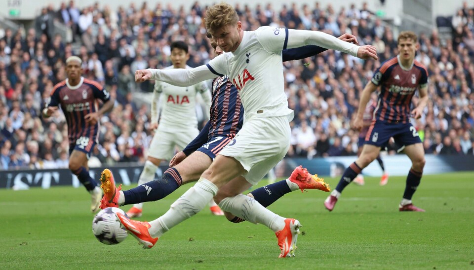 Timo Werner i aksjon for Tottenham. Han skal spille for London-klubben også neste sesong etter at leieavtalen ble forlenget. Timo Werner i aksjon for Tottenham. Han skal spille for London-klubben også neste sesong etter at leieavtalen ble forlenget. Foto: Ian Walton, AP / NTB