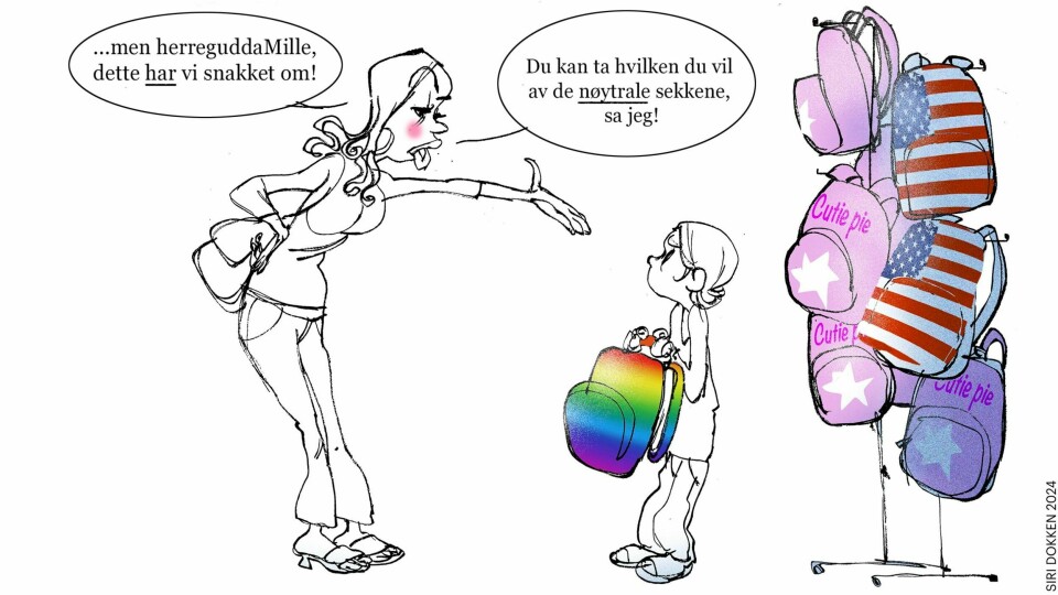 Hva så om Pride er «politisk», spør spaltisten vår. Hva så om Pride er 'politisk', spør spaltisten vår.