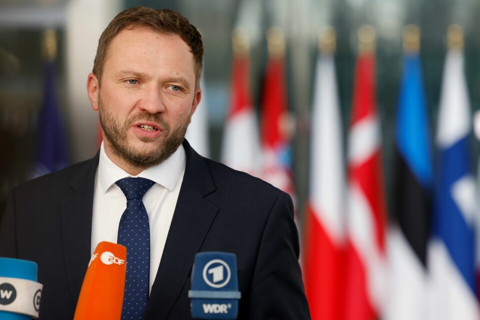 Estlands utenriksminister Margus Tsahkna. Estlands utenriksminister Margus Tsahkna sier Nato bør være svært bekymret for at Russland bruker uskyldige mennesker som en brikke i en hybridkrig med Finland. Foto: Geert Vanden Wijngaert / AP / NTB