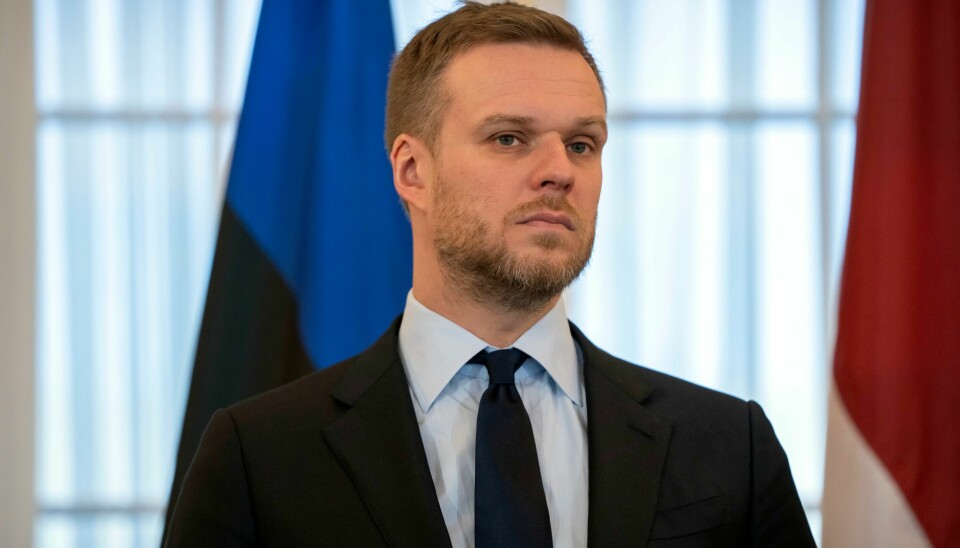 Litauens utenriksminister Gabrielius Landsbergis er ikke fornøyd med Ungarns utenrikspolitikk. FILE - Lithuania's Foreign Minister Gabrielius Landsbergis attends a meeting at the State Department, March 25, 2024, in Washington. The State Department has set up an eight-person team known as the 'firm' to provide help to countries cut off from Chinese trade. The team emerged after Washington stepped in to help Lithuania when the northern European country found its cargo shipments to and from China stranded two years ago during a feud over Taiwan. Landsbergis said the aim of Chinese economic pressure 'is to crush the victims by forcing reversal and public renunciation of its policies.' (AP Photo/Mark Schiefelbein, File)