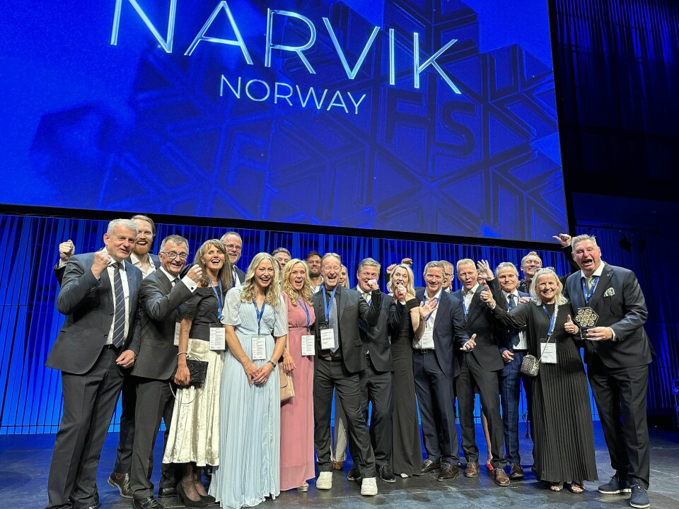 Jubel etter at Narvik ble tildelt alpin-VM i 2029. Jubel etter at Narvik ble tildelt alpin-VM i 2029. Det internasjonale ski- og snowboardforbundet (FIS) kunngjorde sin beslutning etter et styremøte i forkant av onsdagens FIS-kongress i Reykjavik.Handout. Bildet inngår i NTBs tilbud til abonnenter på nyhetsfoto. Bildet skal kun benyttes i forbindelse med angitt sak.Foto: Norges Skiforbund / handout / NTB