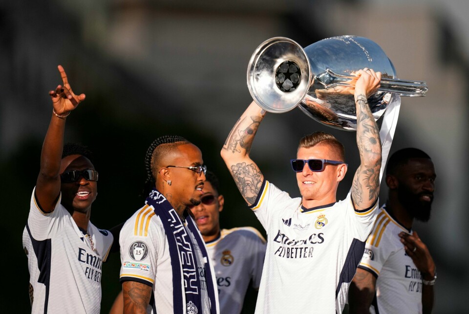 Real Madrid leder også an i sosiale medier. Foto: Bernat Armangue / AP / NTB Real Madrid leder også an i sosiale medier. Foto: Bernat Armangue / AP / NTB