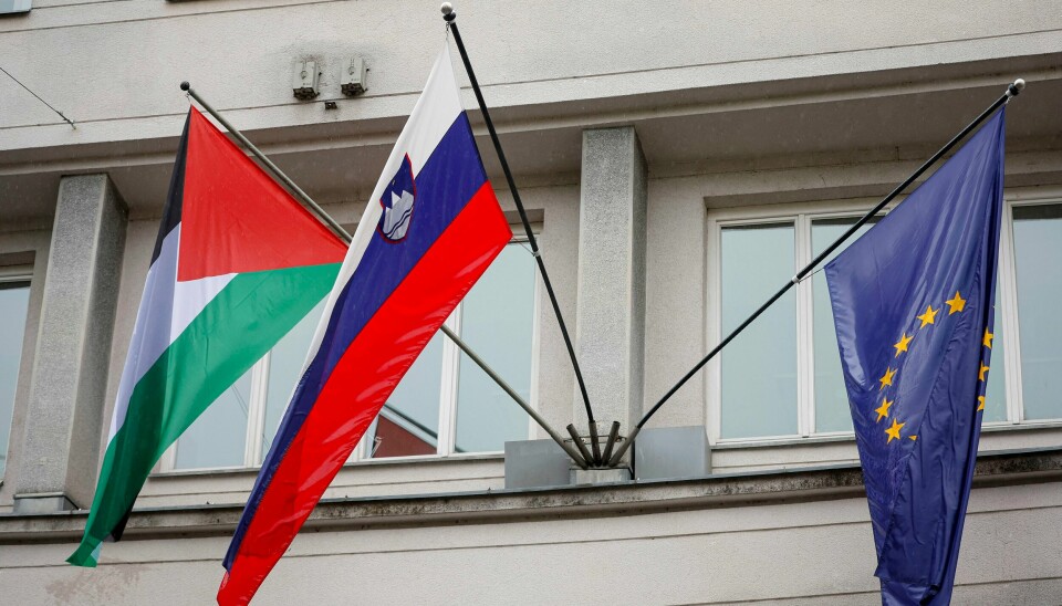 Slovenia anerkjenner Palestina som selvstendig stat etter en avstemning i landets nasjonalforsamling. Et forslag om folkeavstemning om anerkjennelse av Palestina gjør at en slovensk anerkjennelse blir utsatt med minst en måned. Foto: AP / NTB