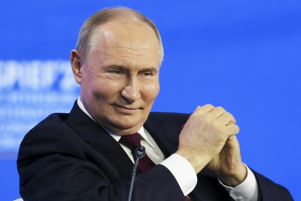 Russlands president Vladimir Putin. Russlands president Vladimir Putin.