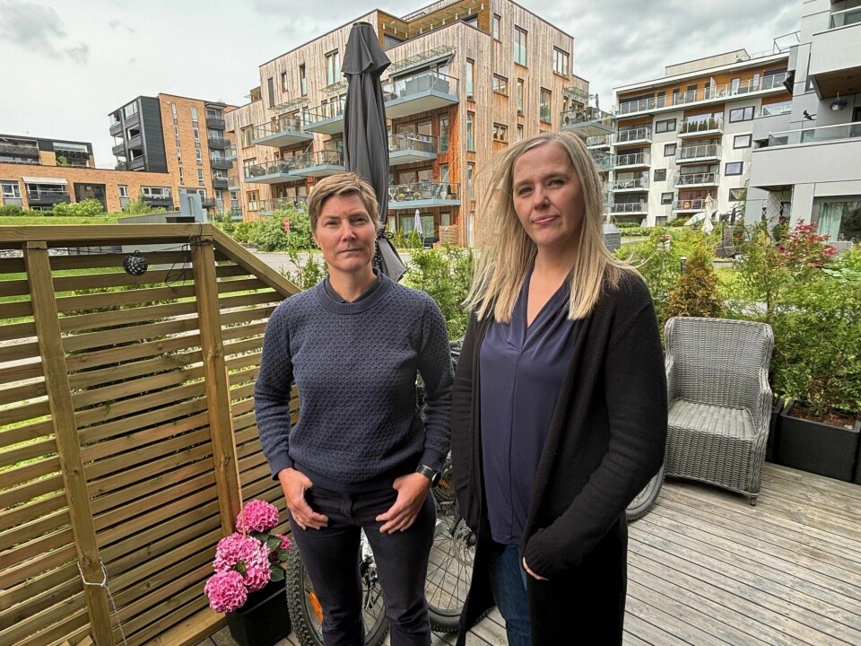 Silje Brekken (til høyre ) og Silje Gislefoss Netland i Spiss. Silje