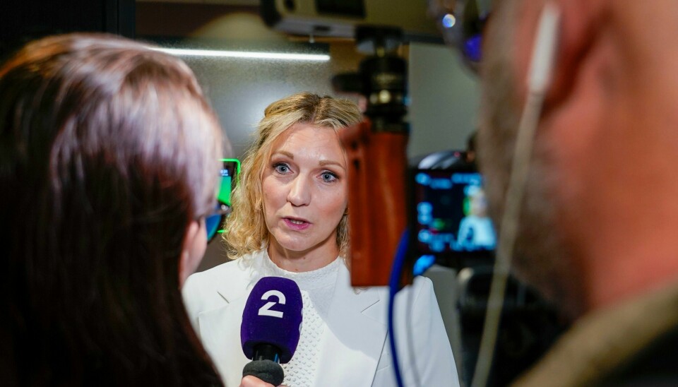 Digitaliserings- og forvaltningsminister Karianne Tung (Ap). Digitaliserings- og forvaltningsminister Karianne Tung (Ap) intervjues etter at det ble klart at Akademikerne og Unio går ut i streik. Foto: Gorm Kallestad / NTB