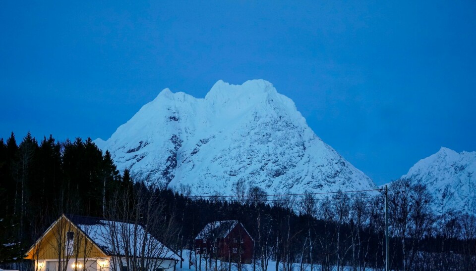Lyngen i Troms. Lyngen i Troms.