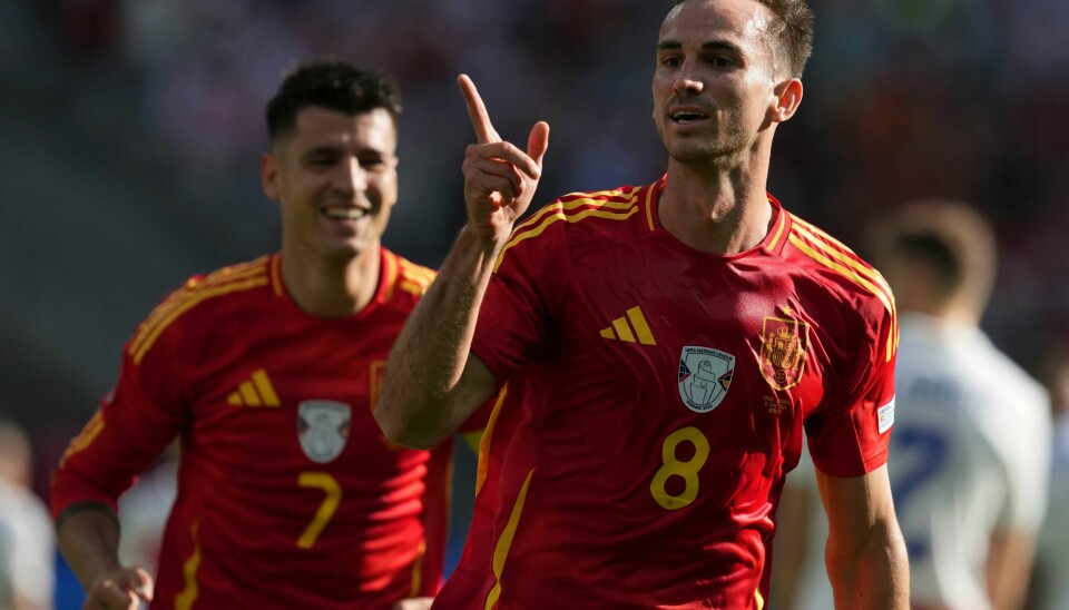 Fabián Ruiz og Álvaro Morata scoret 1-0 og 2-0 for Spania lørdag. Fabián Ruiz og Álvaro Morata scoret 1-0 og 2-0 for Spania lørdag. Foto: Sunday Alamba / AP / NTB