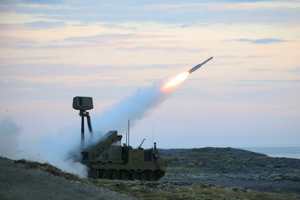 Forsvarsmateriell og Forsvaret testet nylig ut Hærens nye spesialdesignede kampluftvernsystem NOMAD – Norwegian Maneuver Air Defence – på Andøya i Nordland. Forsvarsmateriell og Forsvaret testet nylig ut Hærens nye spesialdesignede kampluftvernsystem NOMAD – Norwegian Maneuver Air Defence – på Andøya i Nordland. Foto: Forsvaret / NTB