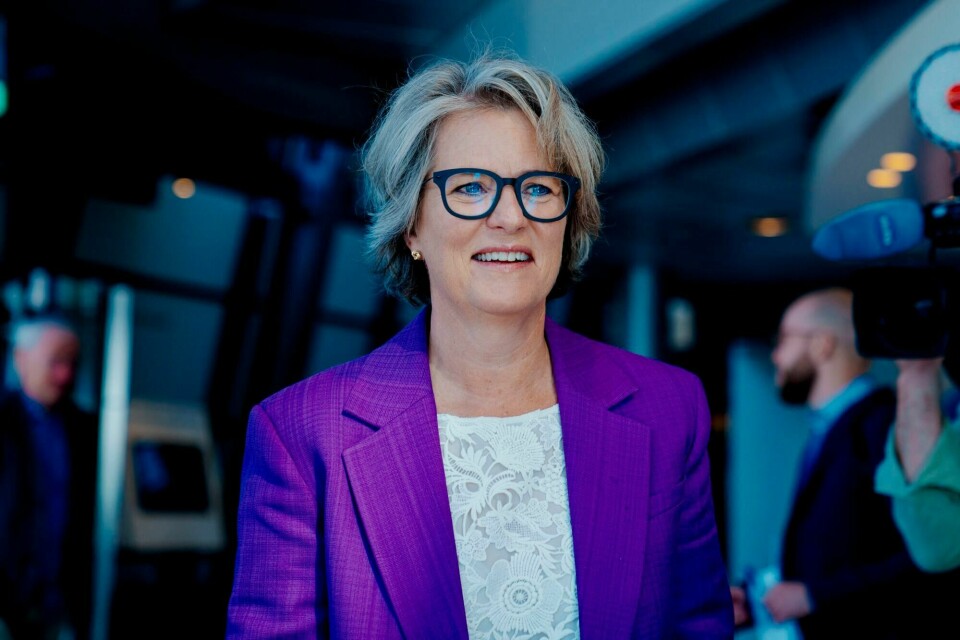 Benedicte Schilbred Fasmer er en rutinert næringslivsleder og senere i år tar hun over som toppsjef i Telenor. Fornebu 20240523. Benedicte Schilbred Fasmer er ansatt som ny konsernsjef i Telenor.Foto: Stian Lysberg Solum / NTB
