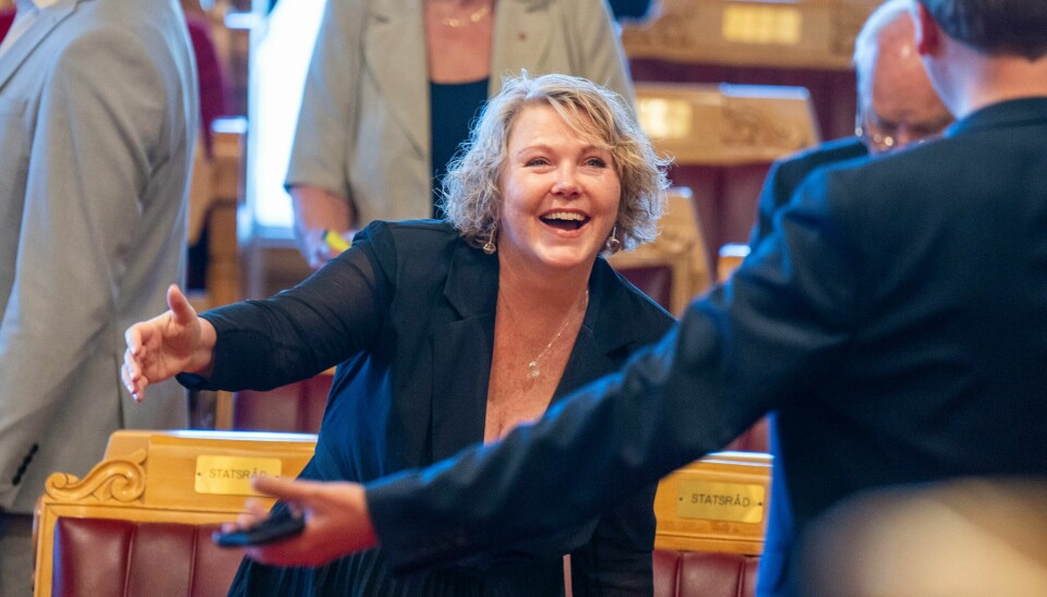 Norge skal bidra med 274 millioner kroner til et tiltak som skal fremme vaksineproduksjon i Afrika, sier utviklingsminister Anne Beathe Tvinnereim (Sp). Norge skal bidra med 274 millioner kroner til et tiltak som skal fremme vaksineproduksjon i Afrika, sier utviklingsminister Anne Beathe Tvinnereim (Sp). Foto: Heiko Junge / NTB