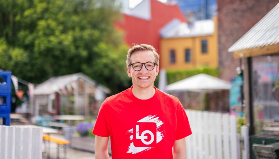 Ungdomsrådgiver i LO, Sindre Hornes, er veldig glad for at NHO heier på jobben sommerpatruljen gjør. Ungdomsrådgiver i LO, Sindre Hornes, er veldig glad for at NHO heier på jobben sommerpatruljen gjør.