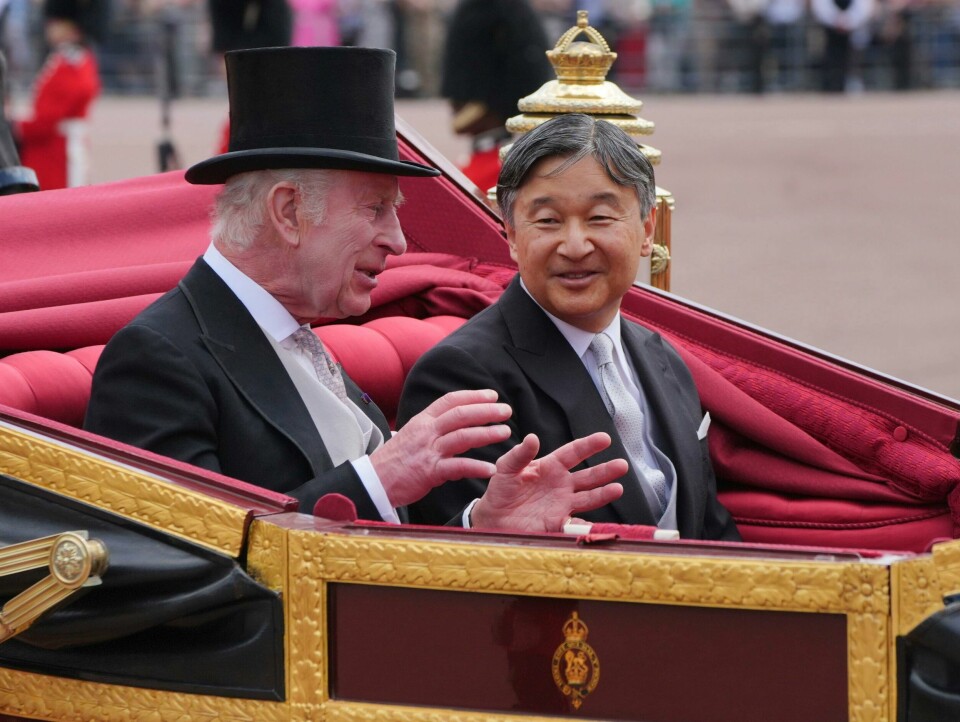Storbritannias kong Charles (t.v.) og Japans keiser Naruhito har kjent hverandre i mange år. Storbritannias kong Charles (t.v.) og Japans keisar Naruhito har kjent kvarandre i mange år. Foto: Jonathan Brady / AP / NTB