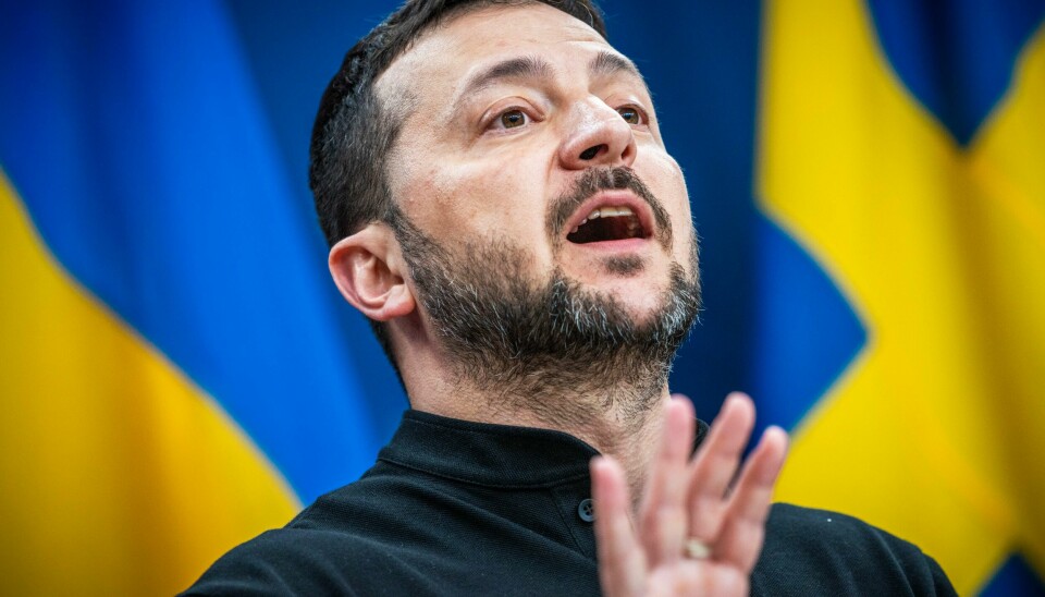 President Volodymyr Zelenskyjs ønske om EU-medlemskap for Ukraina er ett skritt nærmere å bli virkelig. President Volodymyr Zelenskyjs ønske om EU-medlemskap for Ukraina er ett skritt nærmere å bli virkelig. Foto: Ole Berg-Rusten / NTB