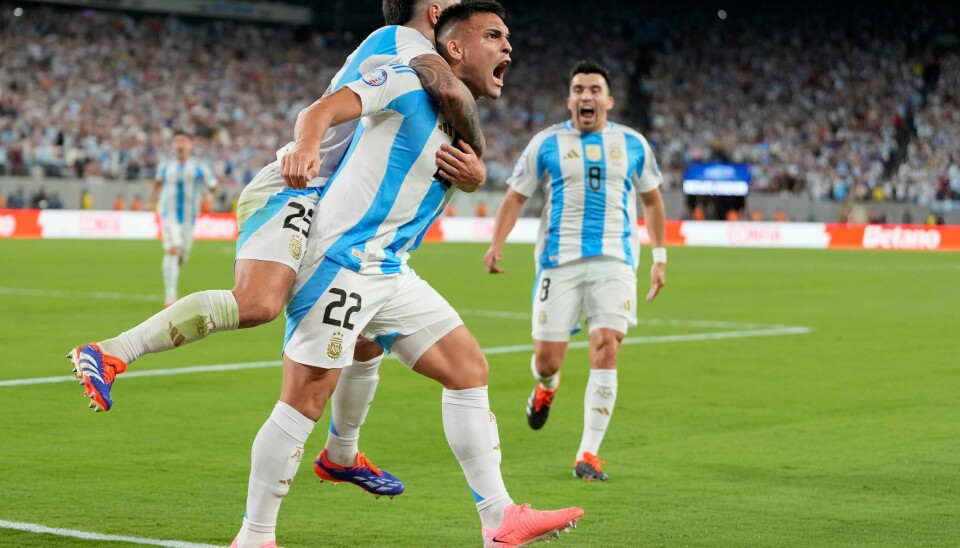 Argentina er videre i Copa America. Argentina er videre i Copa America. Foto: Julia Nikhinson / AP / NTB
