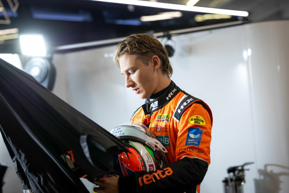 Dennis Hauger hadde en tøff helg i Barcelona. Formel 2-fører Dennis Hauger kjører i helgen i Monaco Grand Prix. Foto: SIPA USA /Dppi/DPPI/IPA Sport 2 / ipa-agency.net / NTB