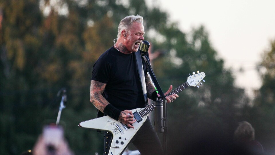 Metallica på Tons of Rock. Metallica på Tons of Rock.