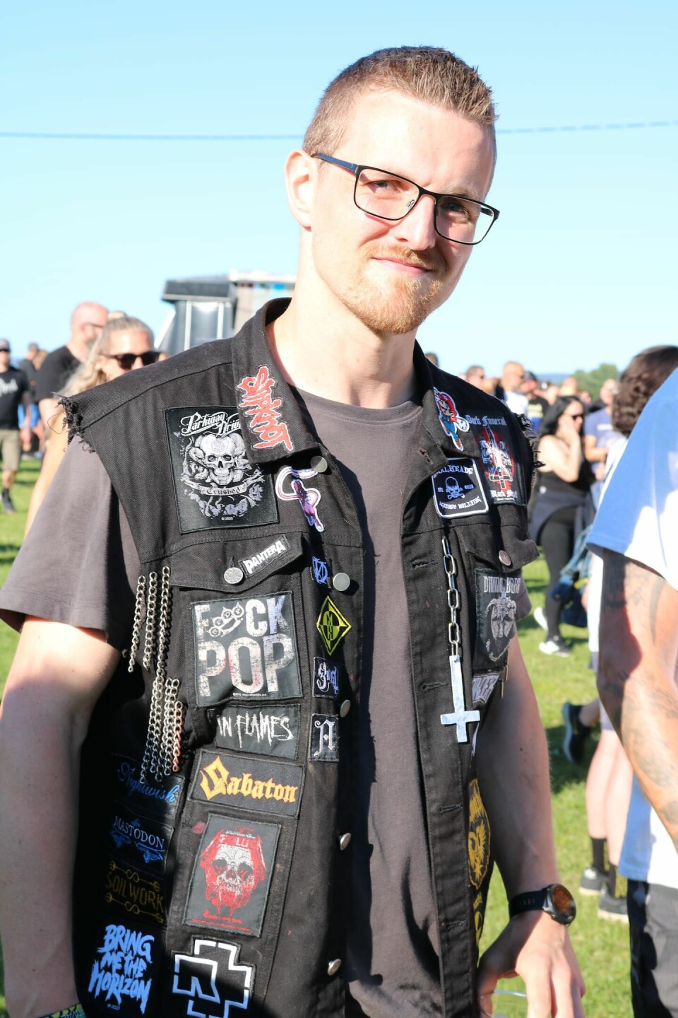 Jan Kristian Friisvold har vært på Metallica før. Jan Kristian Friisvold har vært på Metallica før.