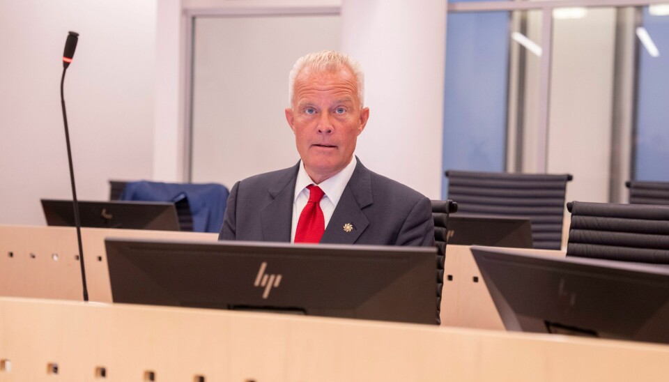 Aktor ber om ti måneders fengsel for Jørgen Lysglimt Johansen for hatefulle ytringer og Nav-svindel. Aktor ber om ti måneders fengsel for Jørgen Lysglimt Johansen for hatefulle ytringer og Nav-svindel. Foto: Javad Parsa / NTB
