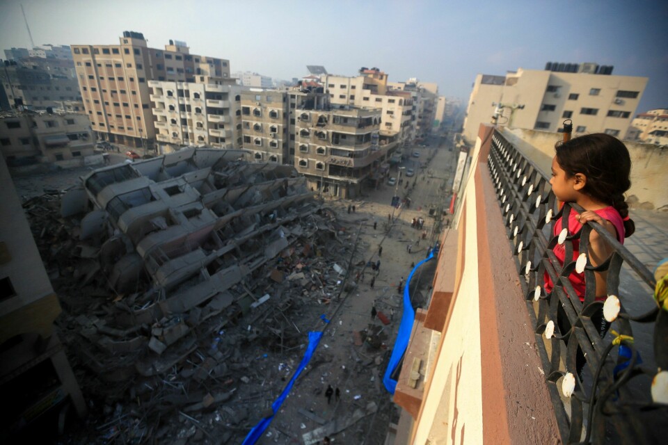 Nærmere 19.000 barn er alene i Gaza uten foreldre eller andre omsorgspersoner. (Illustrasjonsbilde). Barn i Gaza.
