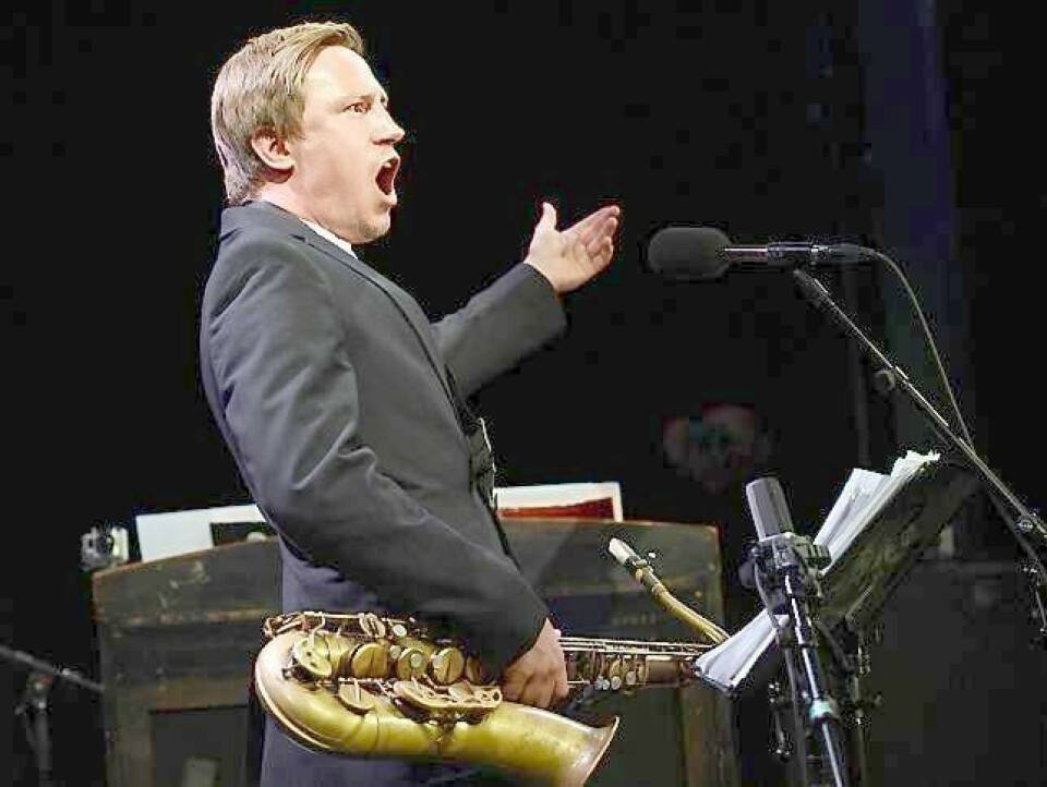 Håkon Kornstad song og spelte opera med bravur i Molde. FOTO: VIDAR RUUD/ANB