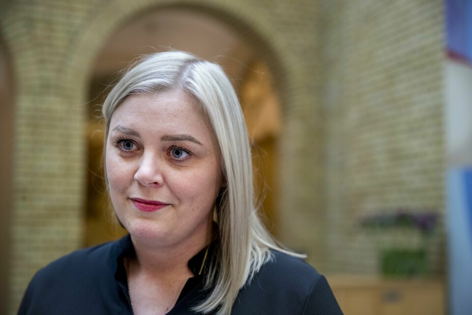 Tina Bru, finanspolitisk talsperson i Høyre. Høgre-nestleiar Tina Bru (H) stadfestar at ho har fått varsel om skattesmell frå Skatteetaten.Foto: Terje Pedersen / NTB / NPK