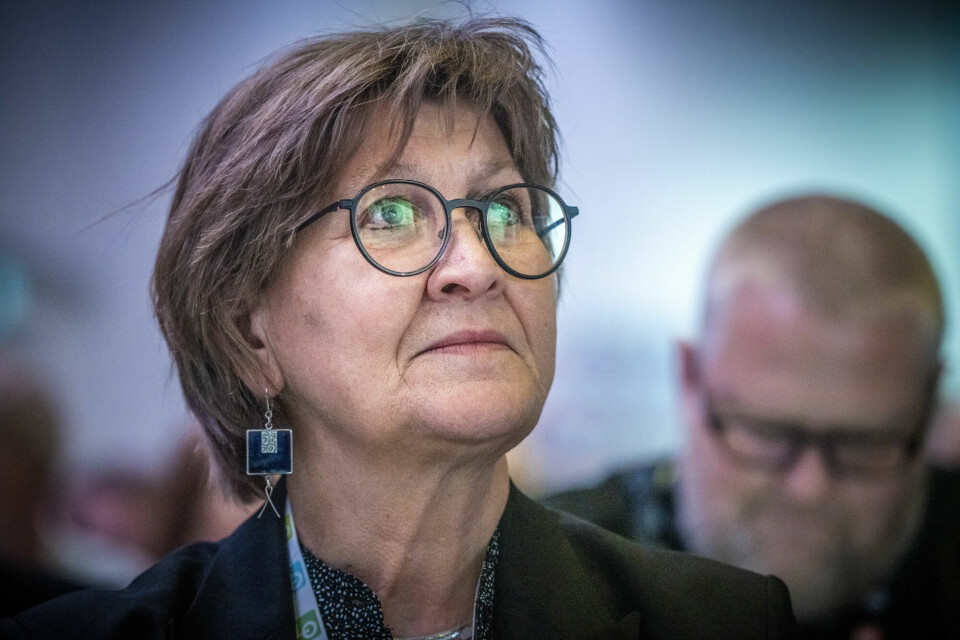 Fagforbundets leder Mette Nord. Fagforbundets leder Mette Nord tar til orde for flere faste jobber i kommunene. Det gjør hun rett i.