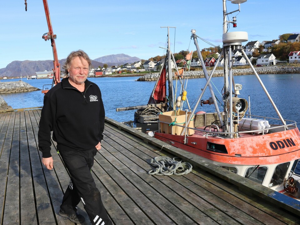 Odd-Terje Dybos mener det ikke vil være gunstig med en grunnrentebeskatning på fiskeriene. Odd-Terje Dybos, fisker i Brønnøysund.