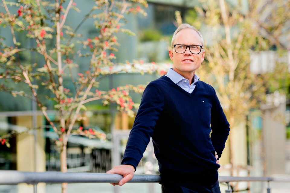 Sjeføkonom i Sparebank 1 SR-Bank, Kyrre M. Knudsen, sier flere bør vurdere fastrente framover. - Spesielt om du har høy gjeld og er i etableringsfasen i livet. Han har gjort det selv. Sjeføkonom i Sparebank 1 SR-Bank, Kyrre M. Knudsen, sier flere bør vurdere fastrente framover. - Spesielt om du har høy gjeld og er i etableringsfasen i livet. Han har gjort det selv.