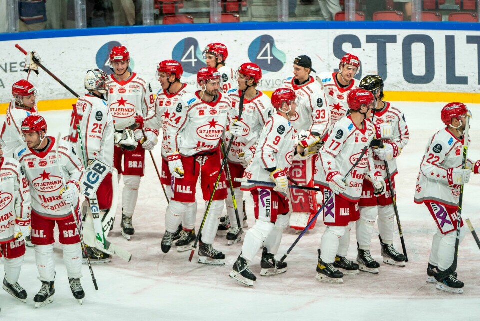 Stjernen slo Ringerike 7-2. Her fra en kamp tidligere i sesongen. Stjernen kunne juble for seier over Vålerenga torsdag.Foto: Terje Pedersen / NTB