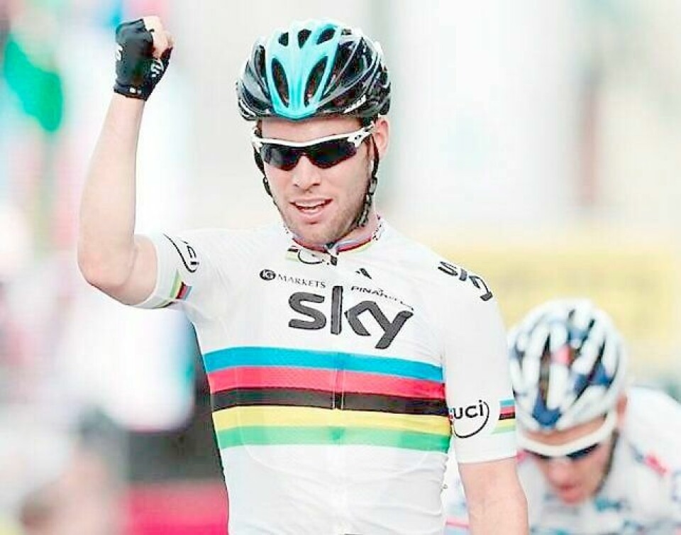 SEIRET: Mark Cavendish. FOTO: NTB SCANPIX