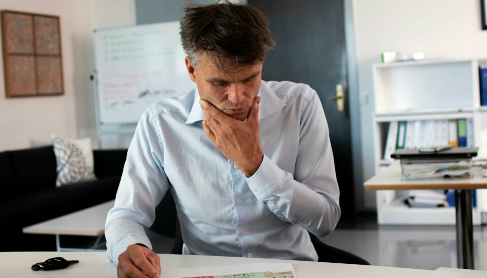 Einar Wilhelmsen (MDG) er finansbyråd i Oslo, og har hatt nok å gjøre med å få klar tilleggsinnstillingen til Oslobudsjettet for 2023. På kontoret