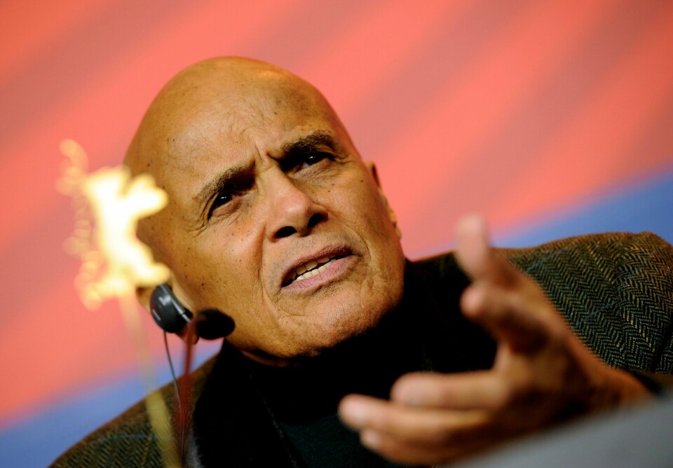 Harry Belafonte i Berlin i 2011 da filmen om hans liv hadde premiere. Belafonte