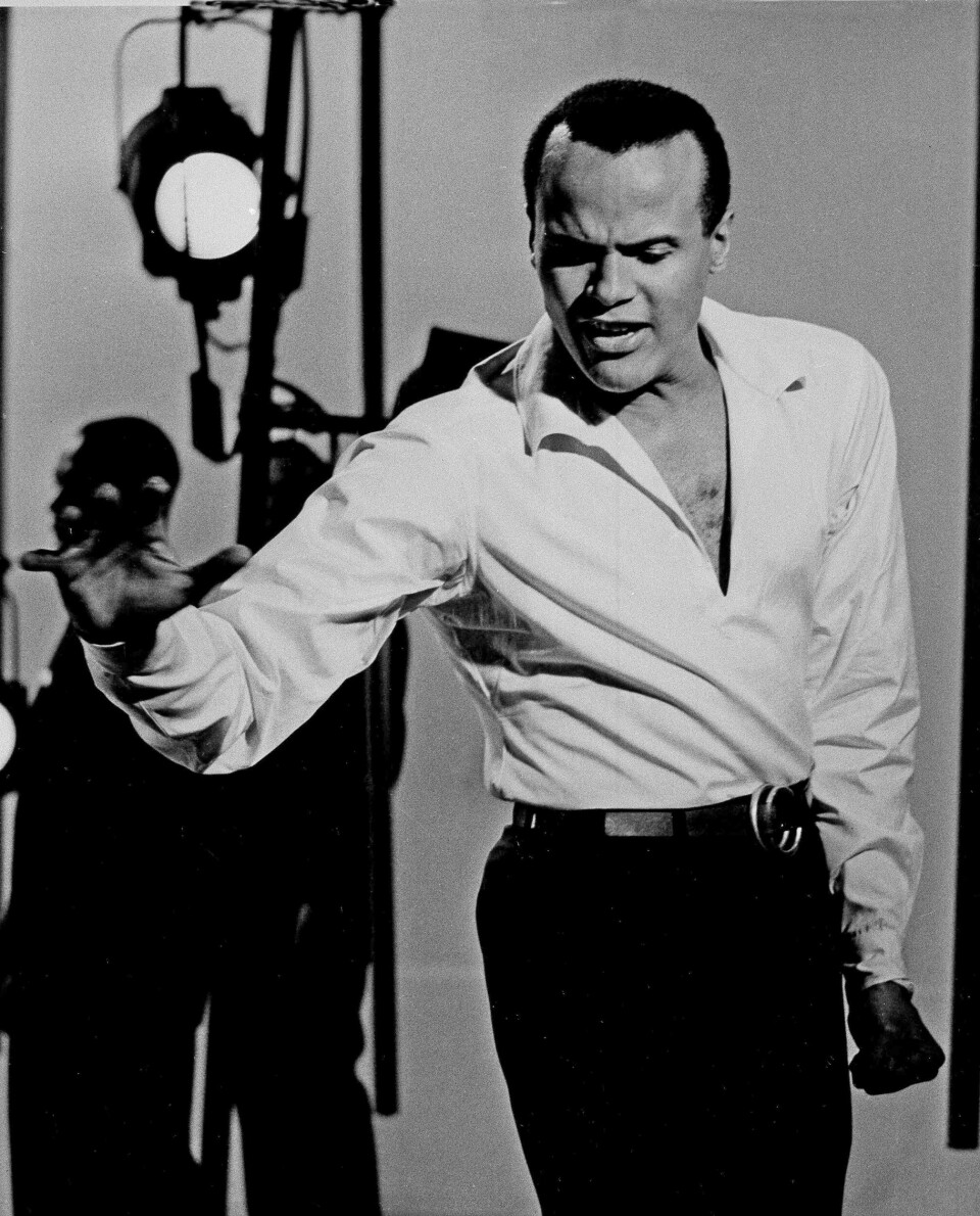 Harry Belafonte på Broadway. År ukjent. Harry Belafonte