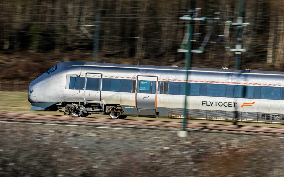 Flytoget vurderer å begynne å kjøre til Vestfold. Flytoget vurderer å begynne å kjøre til Vestfold. Foto: Ole Berg-Rusten / NTB