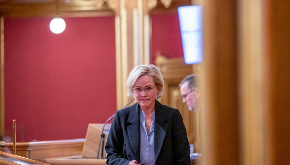 Helse- og omsorgsminister Ingvild Kjerkol (Ap) i Stortinget. Helse- og omsorgsminister Ingvild Kjerkol (Ap). Foto: Javad Parsa / NTB