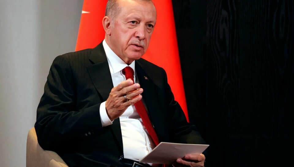 Tyrkias president Recep Tayyip Erdogan. Tyrkias president Recep Tayyip Erdogan. Foto: AP / NTB