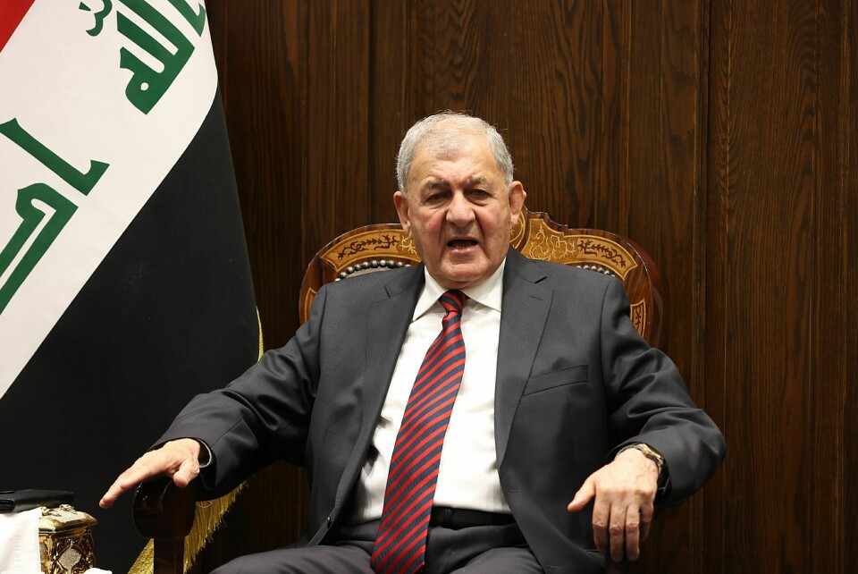 Tidligere vannminister Abdul Latif Rashid er ny president i Irak. Tidligere vannminister Abdul Latif Rashid er ny president i Irak. Foto: Iraqi Parliament Media Office via AP / NTB