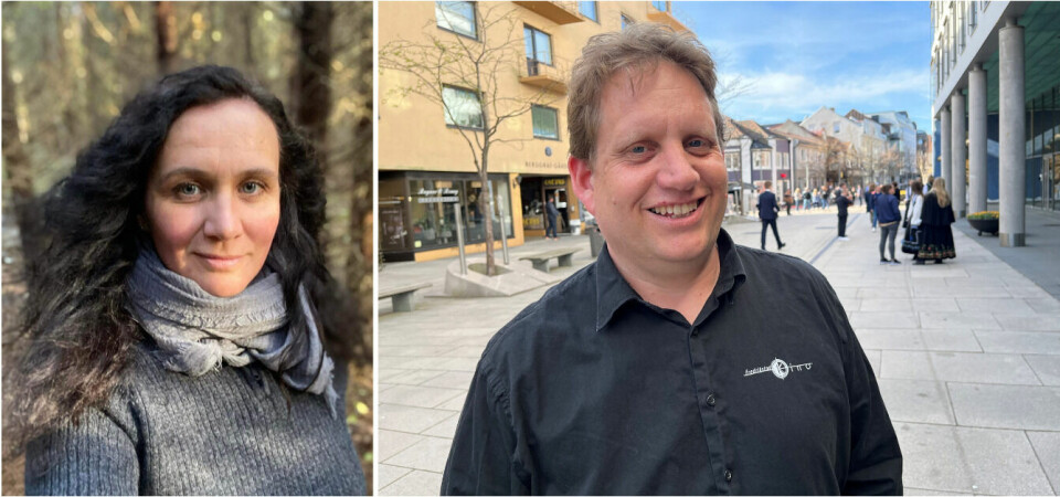 Kristine Lind Andreassen og Jørgen Søderberg Jansen, styremedlemmer i Bymiljølista Fredrikstad. Kristine Lind Andreassen og Jørgen Søderberg Jansen, styremedlemmer i Bymiljølista Fredrikstad.