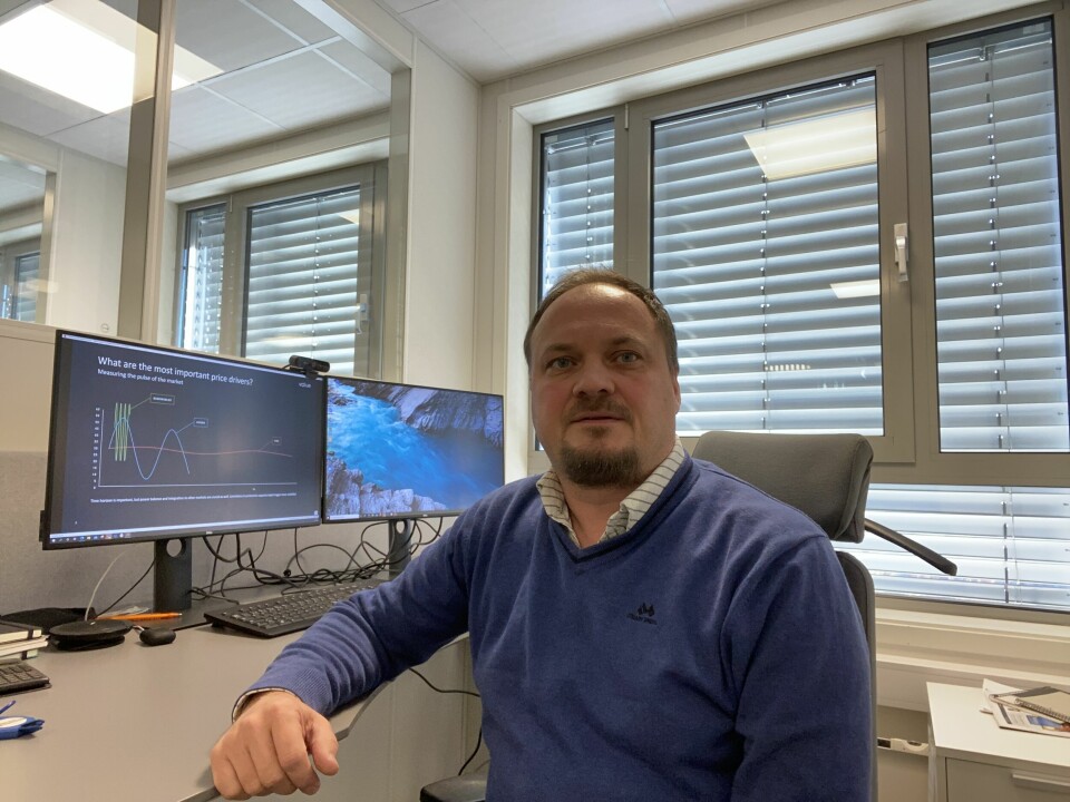 Analysesjef hos Volue Insight, Tor Reier Lilleholt. Analysesjef hos Volue Insight, Tor Reier Lilleholt.