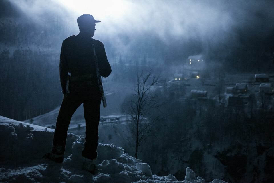 Fra tv-serien «Kampen om tungtvannet» (2015), regi Per Olav Sørensen, produsert av Filmkameratene for NRK Fra tv-serien «Kampen om tungtvannet» (2015), regi Per Olav Sørensen, produsert av Filmkameratene for NRK
