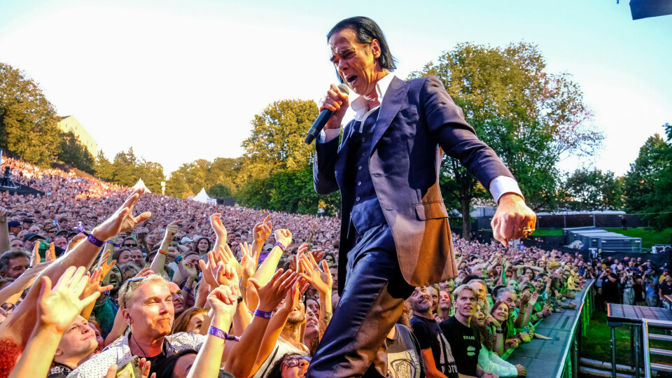 Nick Cave, Øya 2022. Nick Cave på Øya 2022.