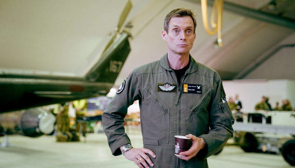 Arbeidsplassen til sjefen for Luftforsvaret flyttes fra Rygge til Reitan utenfor Bodø. Her sjefen for Luftforsvaret, generalmajor Rolf Folland. Arbeidsplassen til sjefen for Luftforsvaret flyttes fra Rygge til Reitan utenfor Bodø. Her sjefen for Luftforsvaret, generalmajor Rolf Folland. Foto: Stian Lysberg Solum / NTB