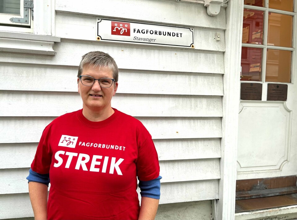 Anne Jorunn Risvoll er tillitsvalgt i en av de private barnehagene i Stavanger som er tatt ut i streik. Anne Jorunn Risvoll er tillitsvalgt i en av de private barnehagene i Stavanger som er tatt ut i streik.