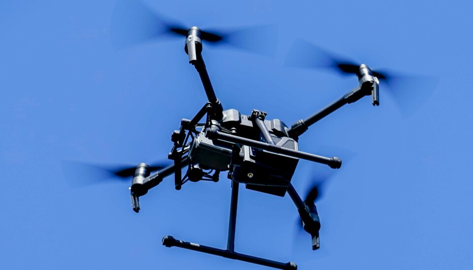 Tingretten mener dronesiktede Andrey Yakunin bør løslates. Droner kan skytes ned, sprenges eller fanges i nett, men ifølge Lars Peder Haga ved Sjøkrigsskolen er det ikke uproblematisk. Foto: Heiko Junge / NTB